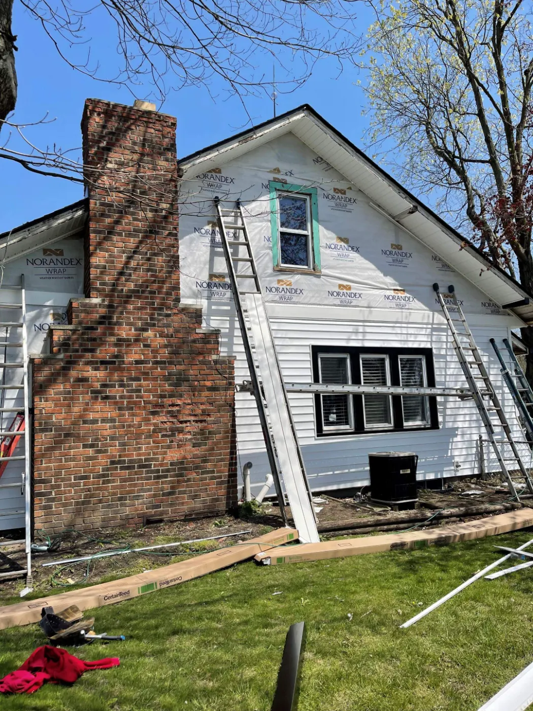 Flashing and seam work in Mount Comfort